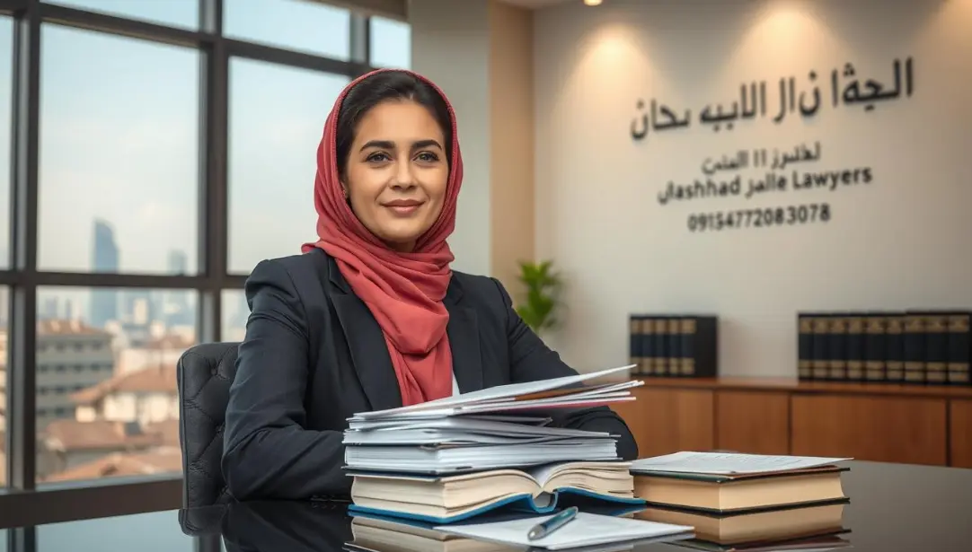 بهترین وکیل خانم مشهد 100% حرفه ای ⚖️ 2 بهترین وکیل خانم مشهد