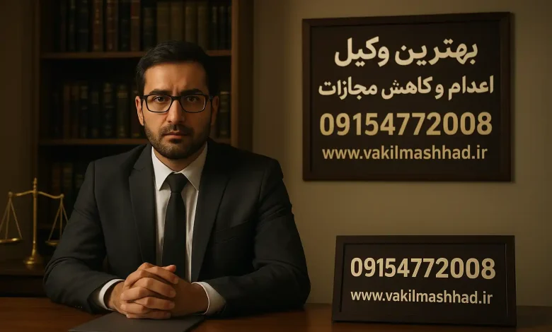 بهترین وکیل اعدام و کاهش مجازات | دفاع مؤثر و نجات از حکم سنگین