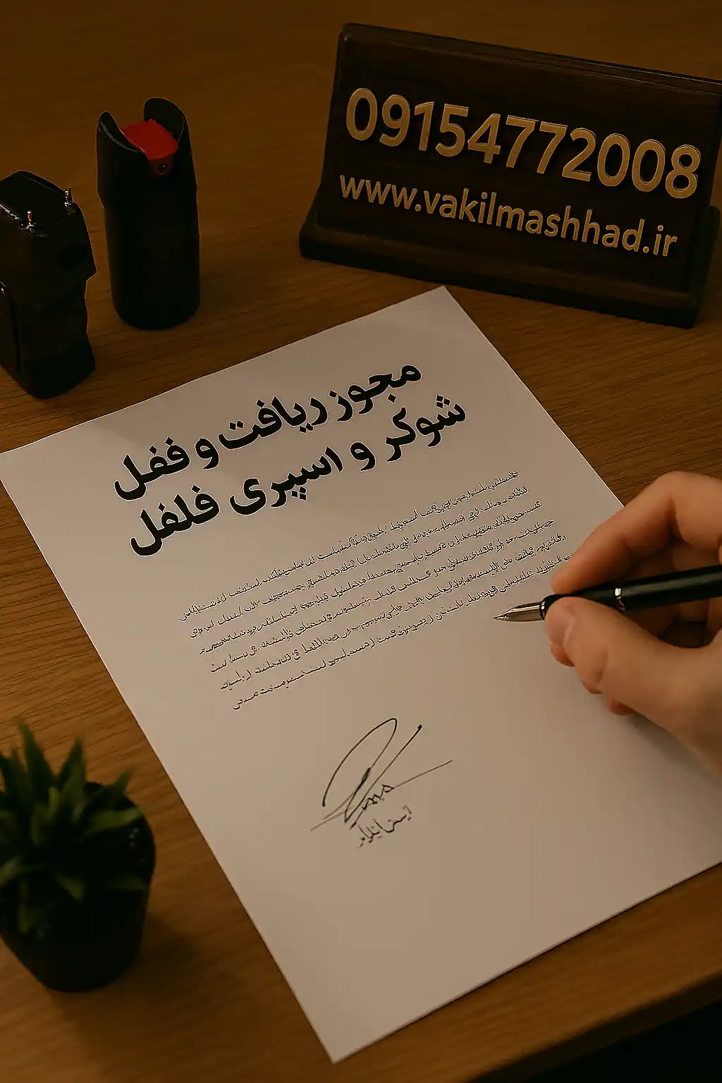 حمل شوکر یا اسپری فلفل بدون مجوز